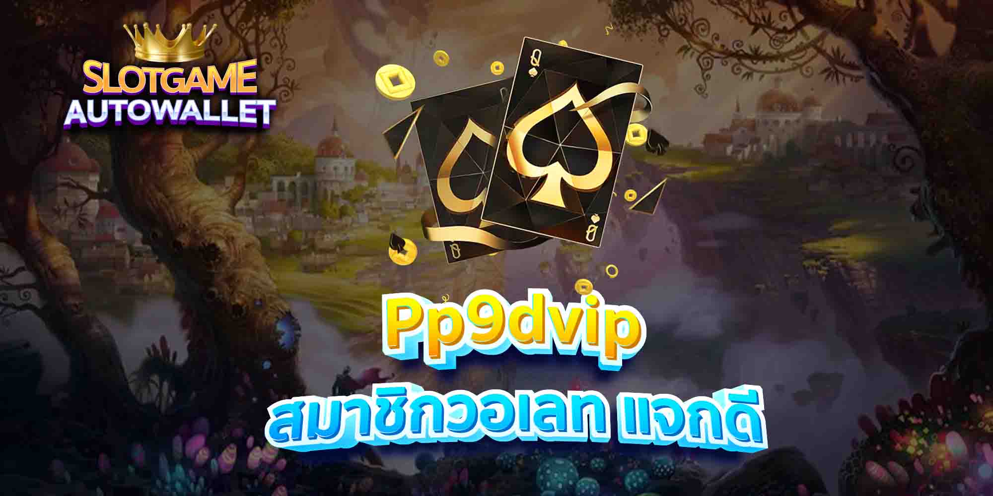 Pp9dvip-สมาชิกวอเลท-แจกดี