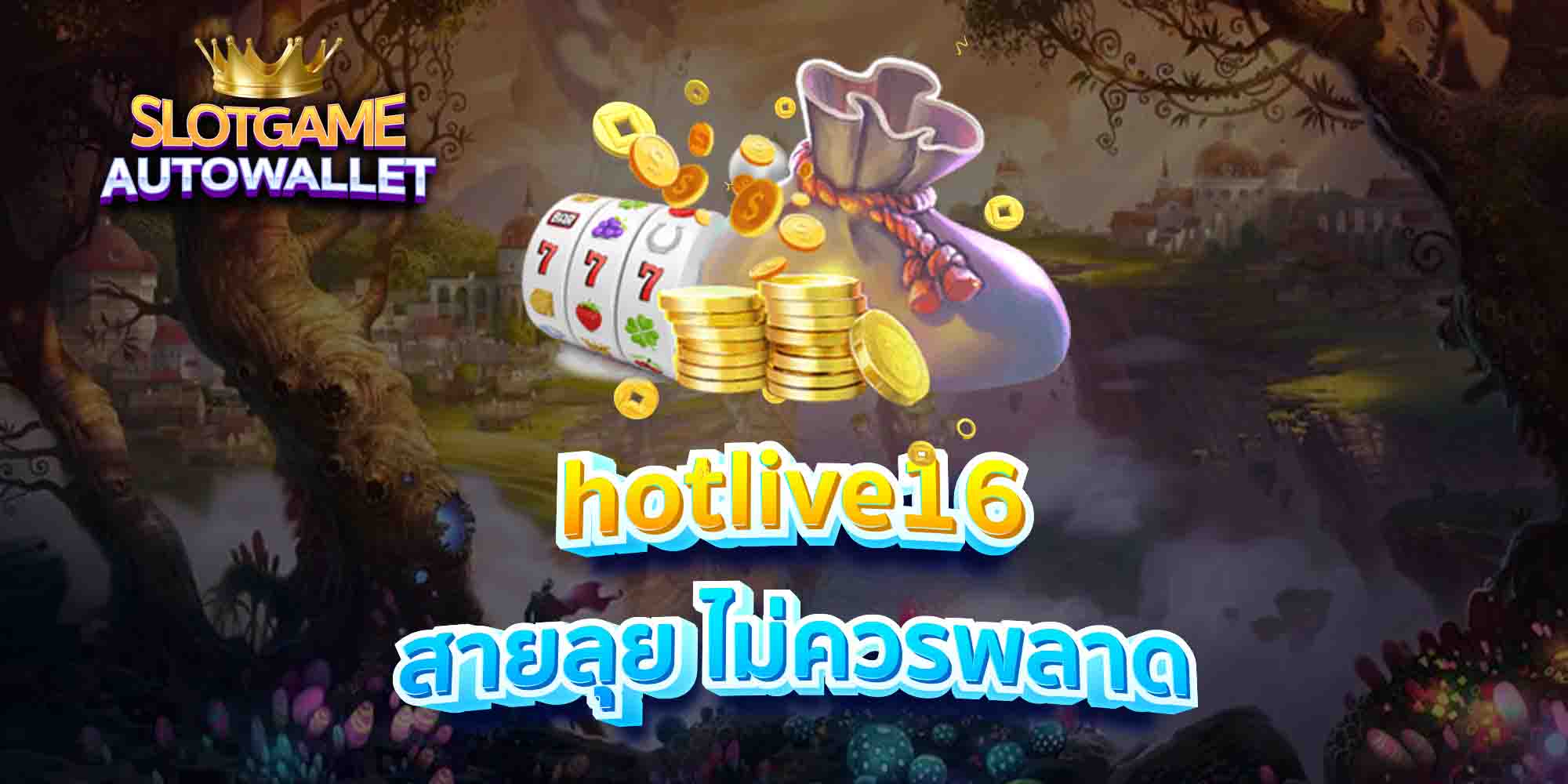 hotlive16-สายลุย-ไม่ควรพลาด